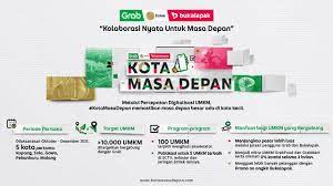 Bukalapak (BUKA), Emtek (EMTK) dan Grab Percepat Digitalisasi UMKM di 3 Kota