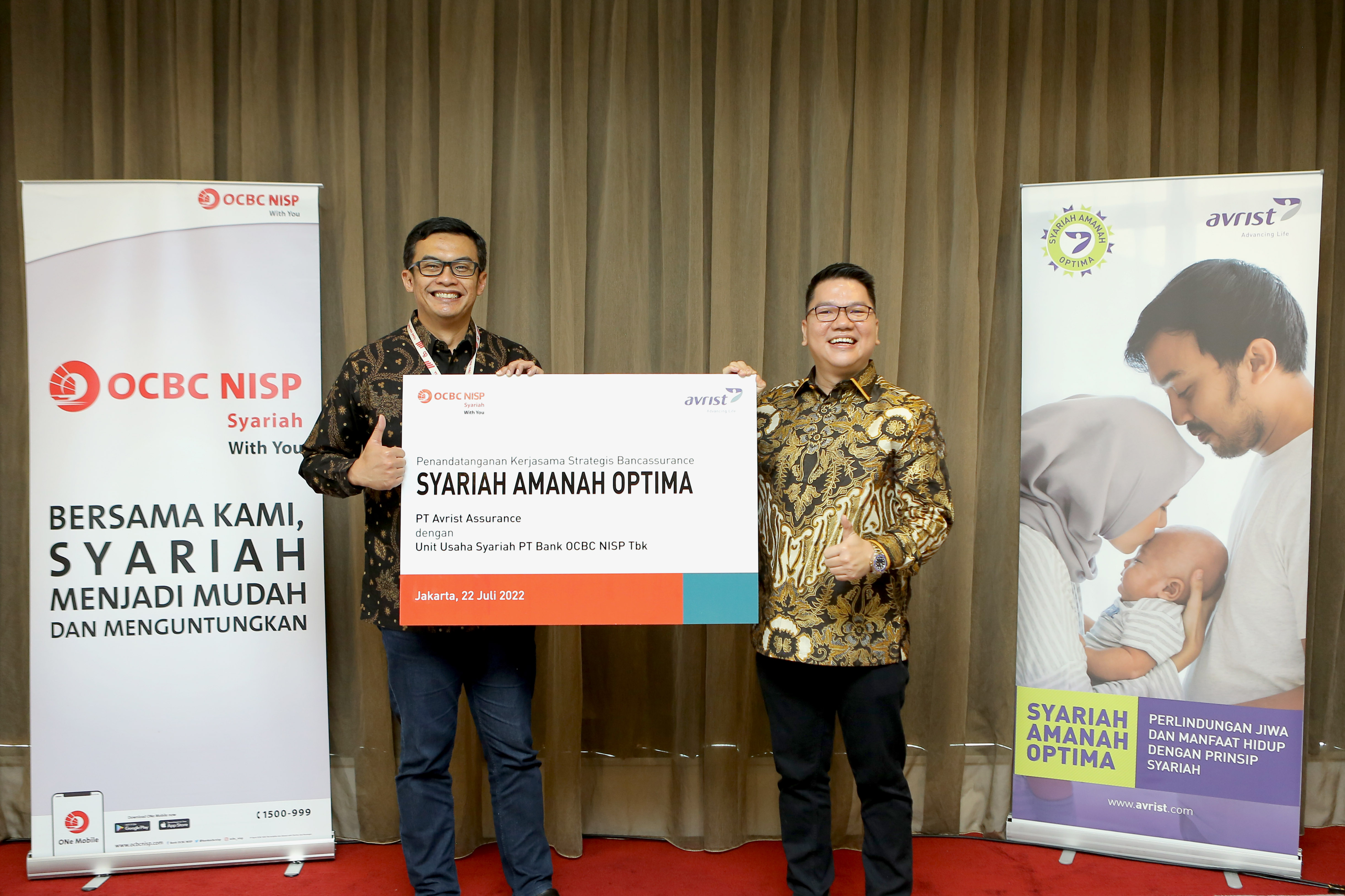 Avrist Assurance dan UUS Bank OCBC NISP Hadirkan Asuransi Syariah Amanah Optima