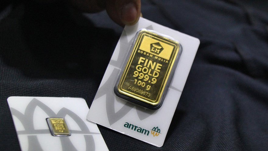 Harga Emas Antam Hari Ini Naik Lagi Rp4.000 Per Gram