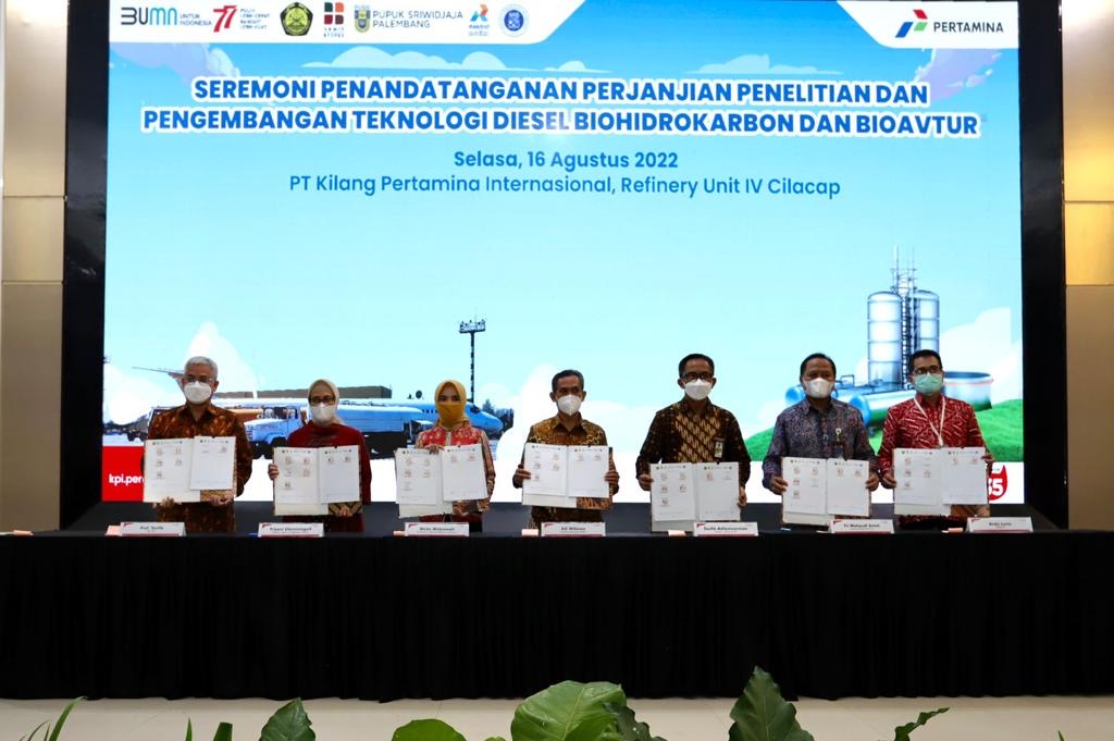 Pertamina Kembangkan Teknologi Diesel Biohidrokarbon dan Bioavtur