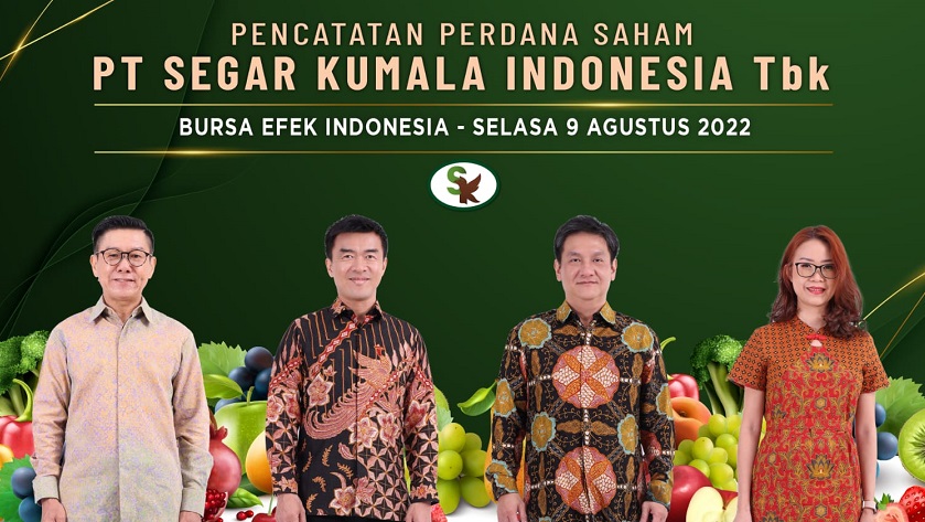 Perdana, Renny Lauren Serok 3,1 Juta Saham Segar Kumala (BUAH) Rp525-545 per Lembar