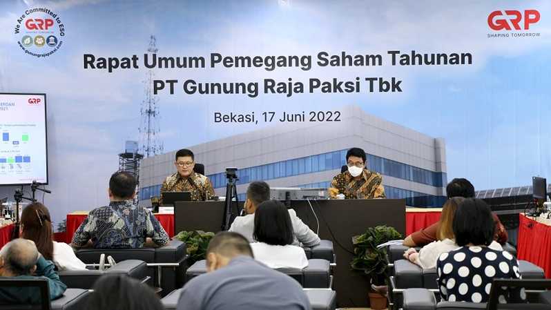 Melejit 53 Persen, Penjualan Gunung Raja Paksi (GGRP) Paruh I-2022 Sentuh USD456,78 Juta