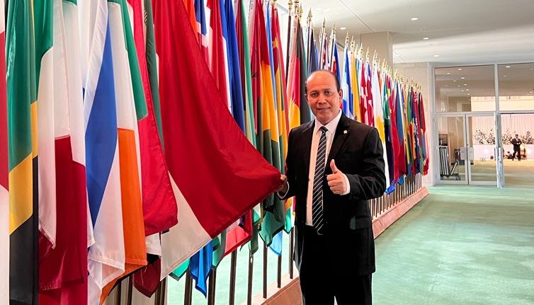 Kepala BNPT Komjen Boy Rafli Amar saat memimpin delegasi Indonesia pada The First United Nations Global Congress of Victims of Terrorism di Markas Besar PBB New York pada 8-9 September 2022. Di Forum PBB, Kepala BNPT Tegaskan Negara Hadir Lindungi Hak Korban Terorisme
