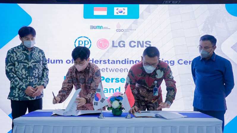 Tergiur Proyek Smart City di IKN, PTPP Gandeng LG