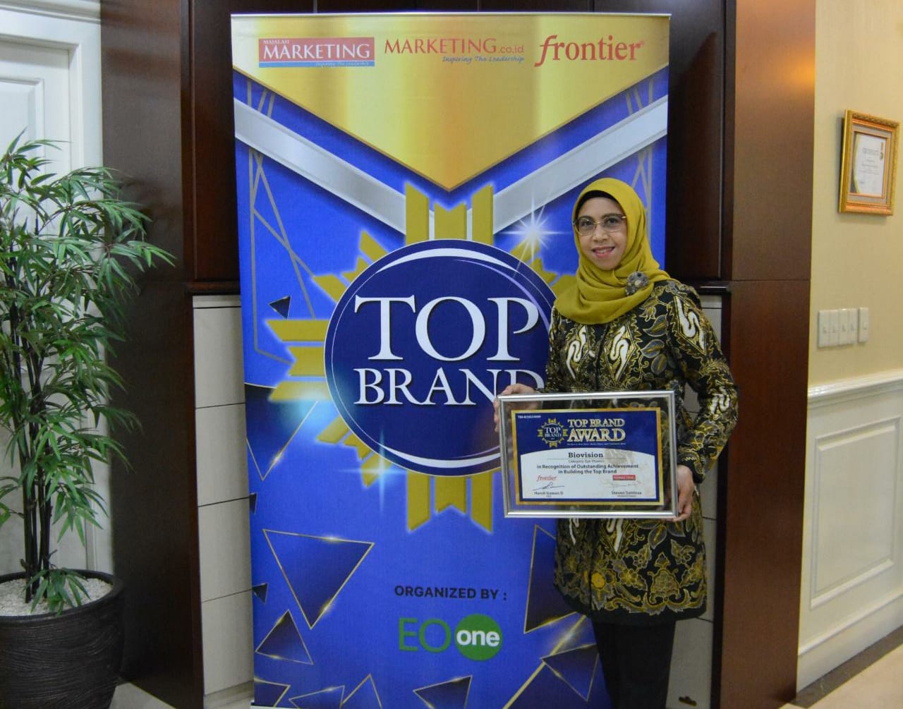 Biovision, Vitamin Mata Produk Indofarma (INAF) Sabet Penghargaan Top Brand Award 2022