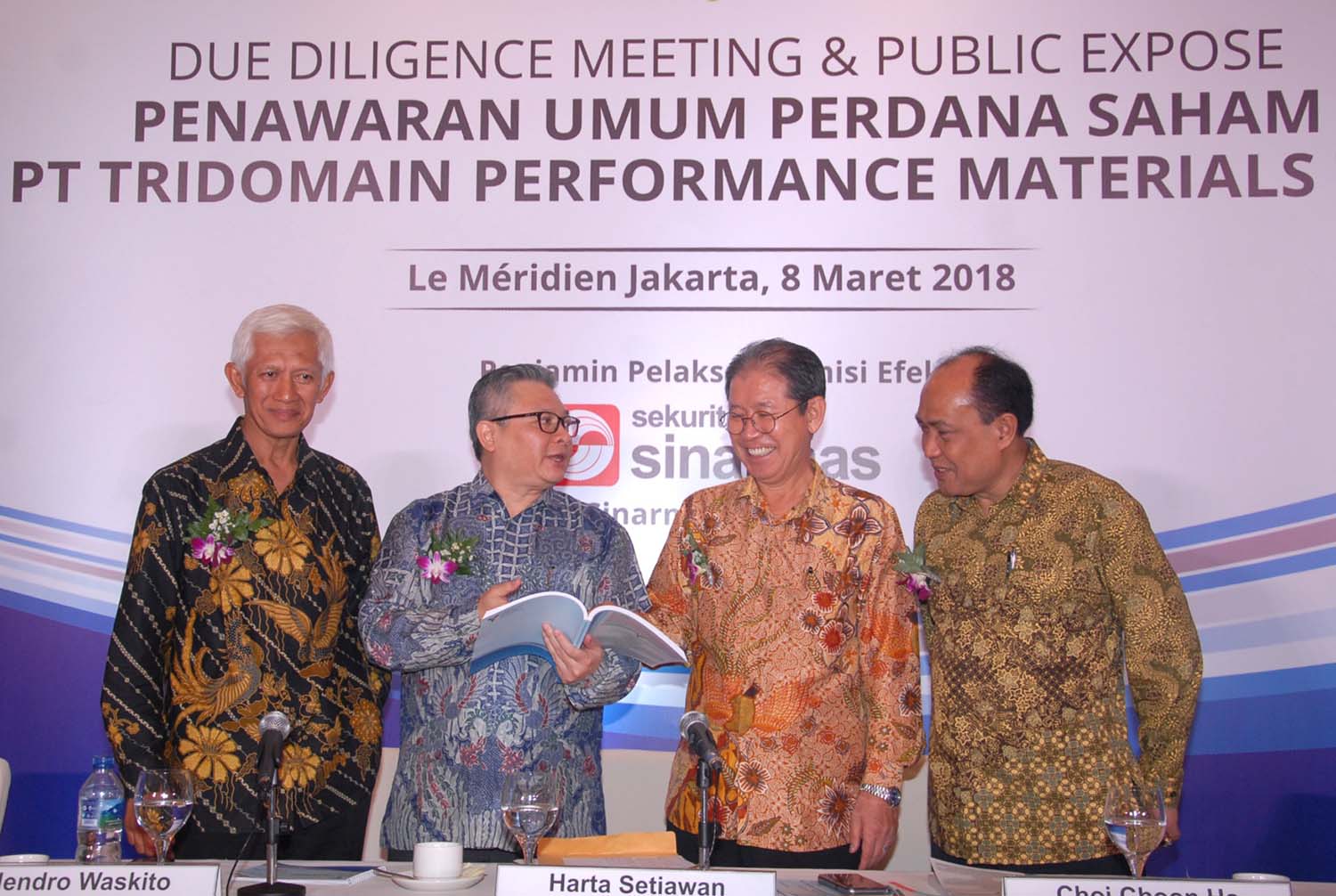 Beku 18 Bulan, Tridomain Materials (TDPM) Antre Delisting