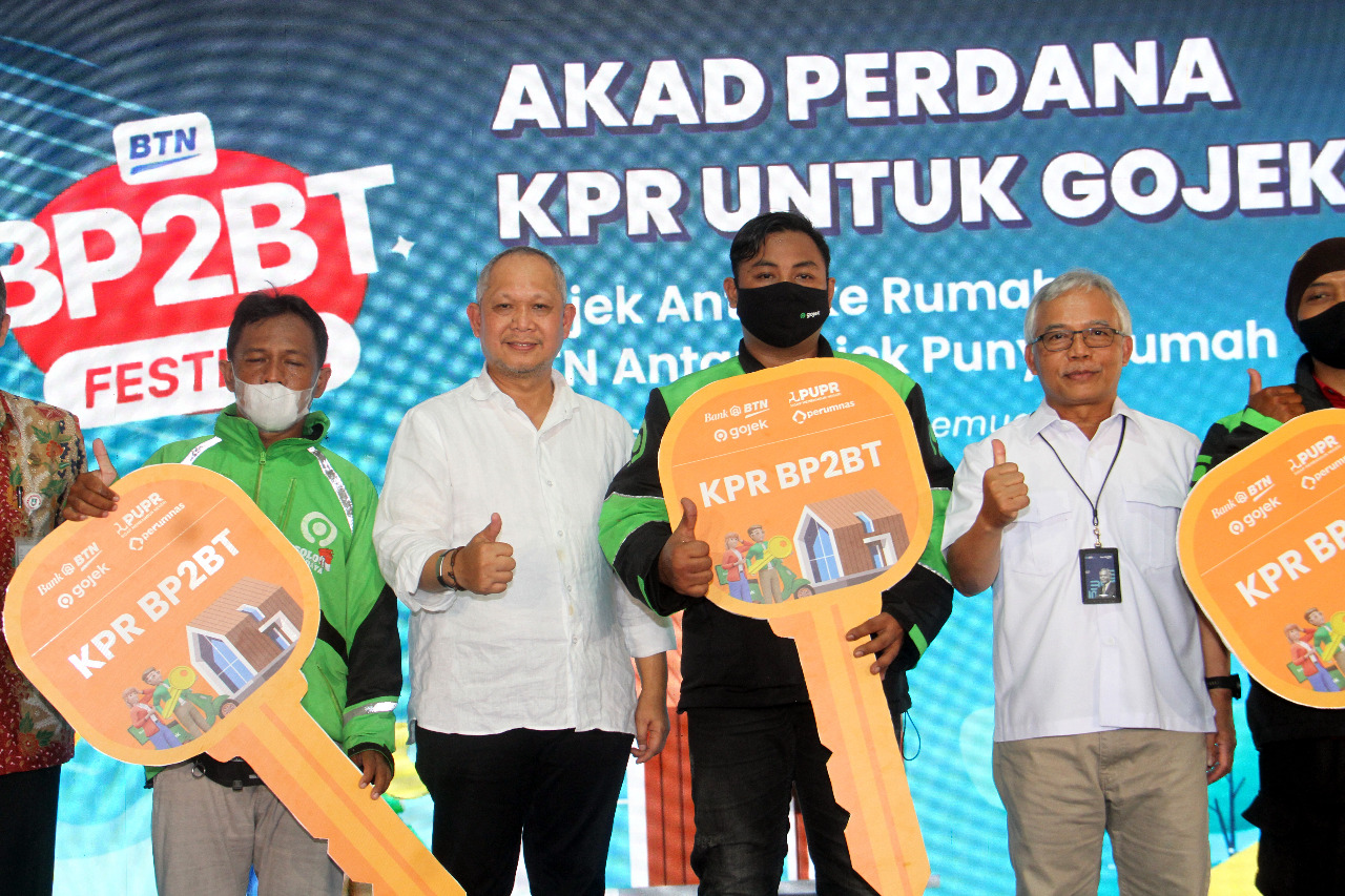 Gandeng GOTO, BTN (BBTN) Bidik KPR Subsidi 200 Ribu Mitra Gojek