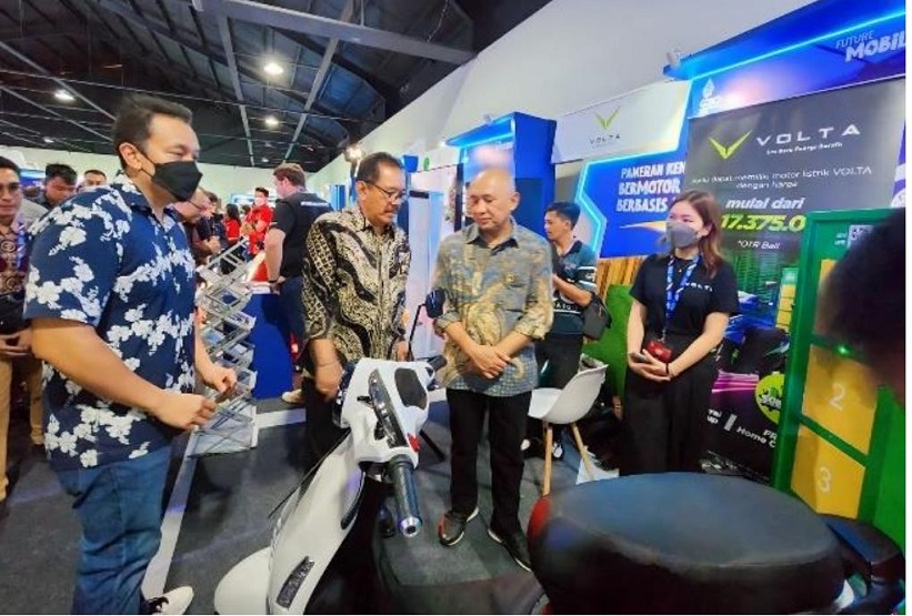 Volta, Anak Usaha NFCX, MCAS Group, Pamerkan Motor Listrik  di KTT G20