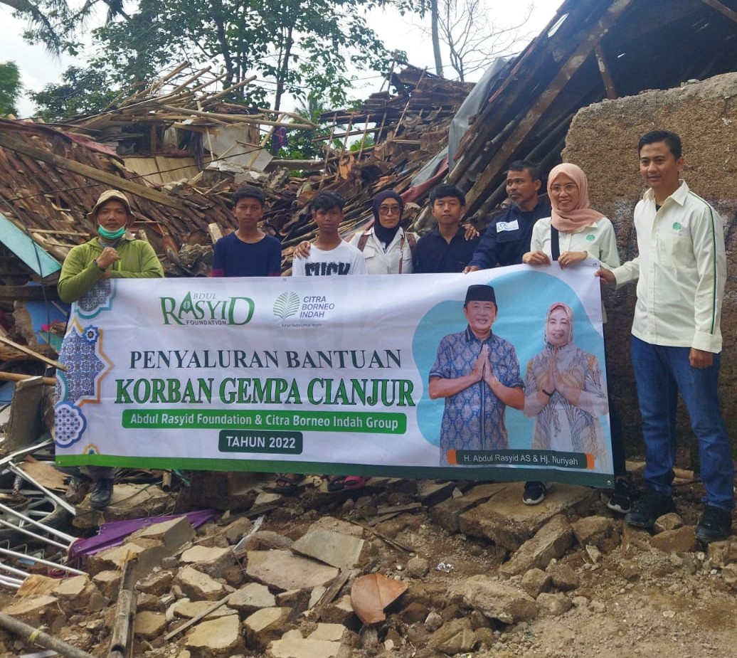 SSMS Bersama Abdul Rasyid Foundation Hadir di Tengah Masyarakat Terdampak Gempa Cianjur