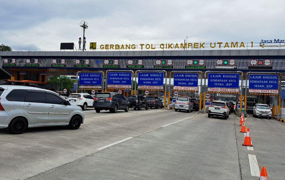 Libur Nataru Membuat Jasa Marga (JSMR) Catat Volume Kendaraan di Jalan Tol Naik 15 Persen