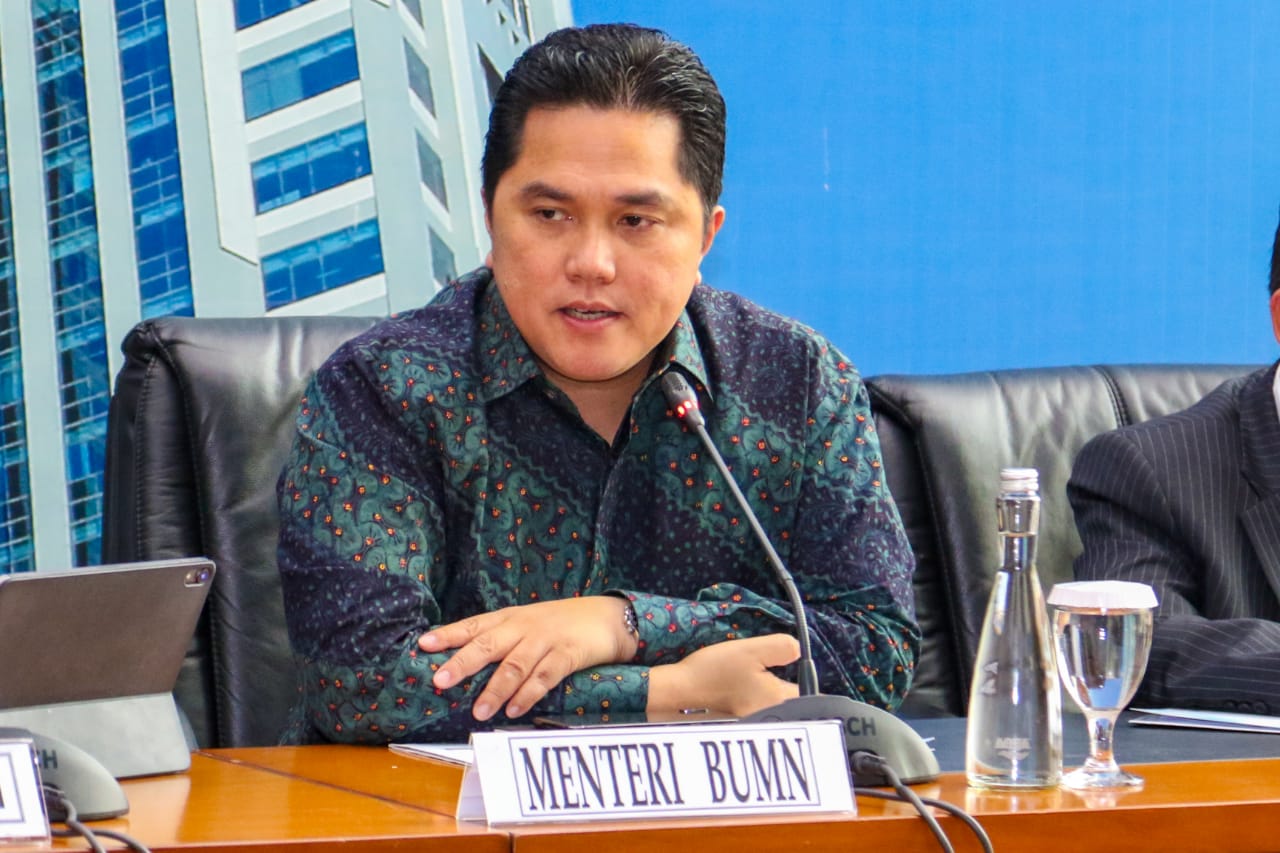 Erick Thohir Bilang Rights Issue BRIS dan SMGR Biar Tak Bergantung Pada Utang