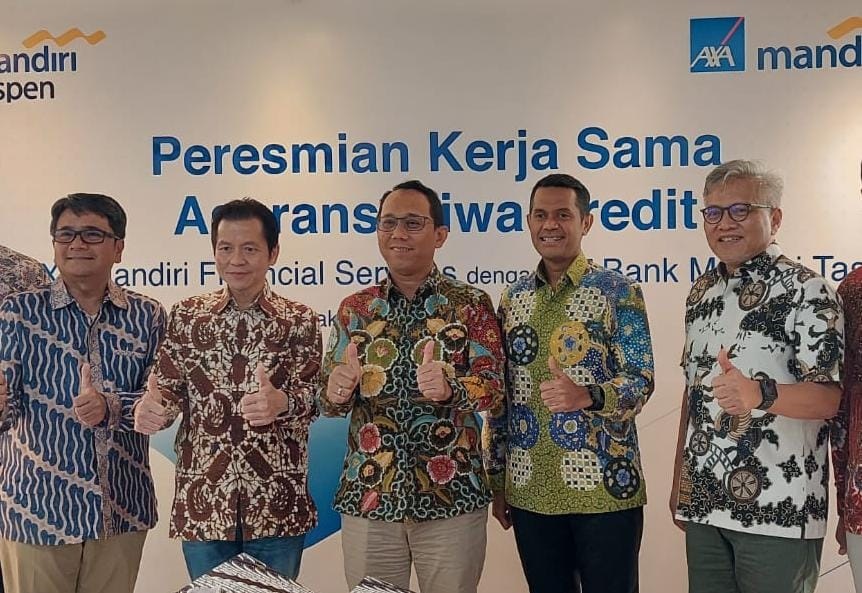 Lindungi Jiwa Debitur, Bank Mandiri Taspen dan AXA Mandiri Jalin Kerja Sama