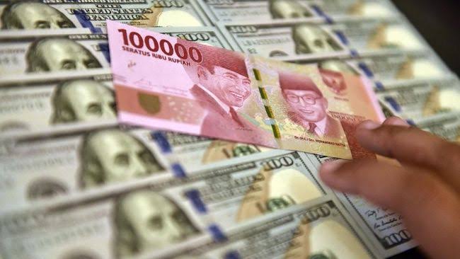 Rupiah Hari Ini Melemah Tipis ke Level Rp15.448 Per Dolar AS