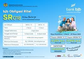 Bank BJB (BJBR) Tawarkan SBN Ritel Seri SR018