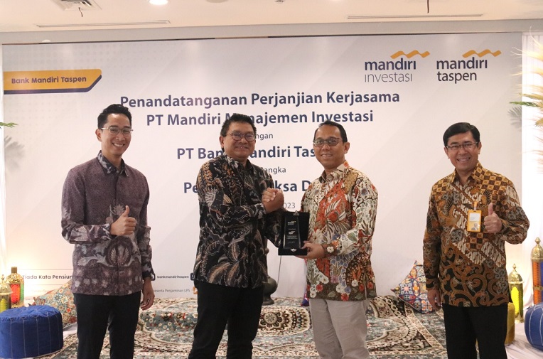 Bank Mandiri Taspen Gandeng Mandiri Investasi Tawarkan Produk Reksa Dana Ke Nasabah