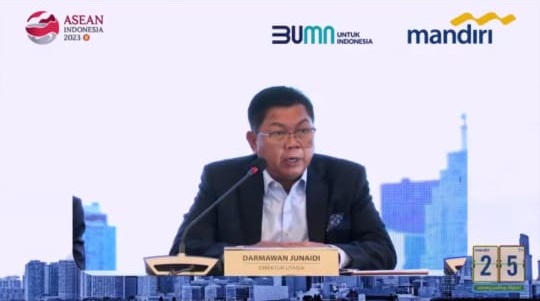 Tumbuh 25,2 Persen, Laba Bank Mandiri (BMRI) Capai Rp12,6 T di Kuartal I-2023