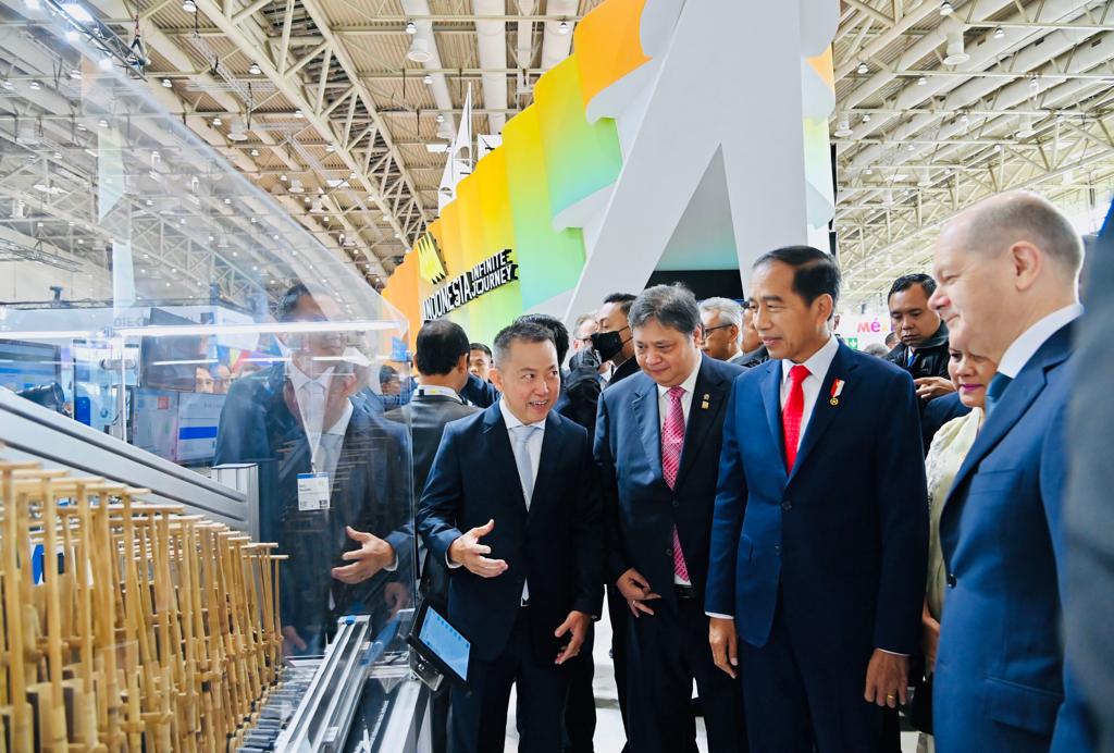 Keren! Angklung Berteknologi Pneumatic Curi Perhatian di Hannover Messe 2023