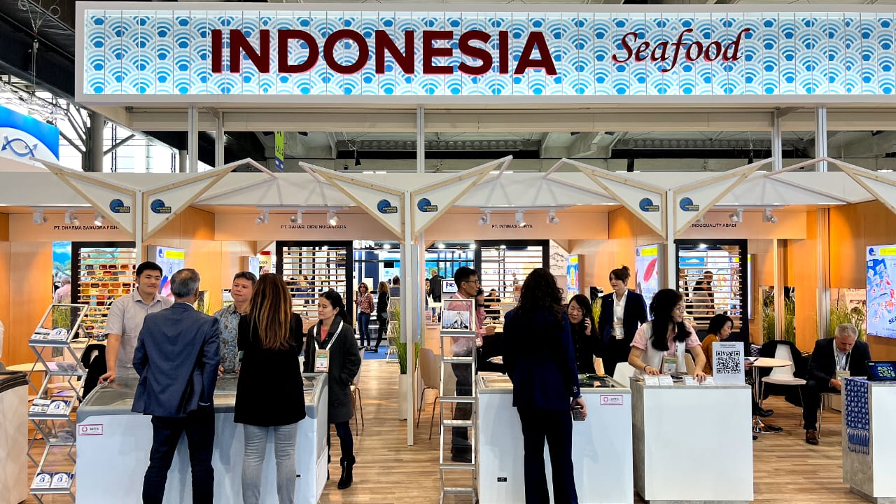 KKP Catat Potensi Transaksi USD 54,6 Juta dari Pameran Produk Perikanan di Barcelona