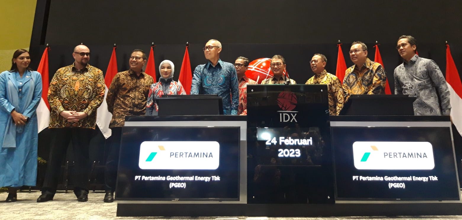 Meroket 49 Persen, Pertamina Geothermal (PGEO) Kuartal I-2023 Raup Laba USD46,96 Juta