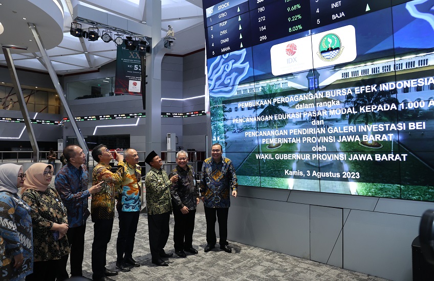 Pemprov Jabar, bank bjb dan bjb Sekuritas Siap Edukasi dan Akselerasi Pasar Modal