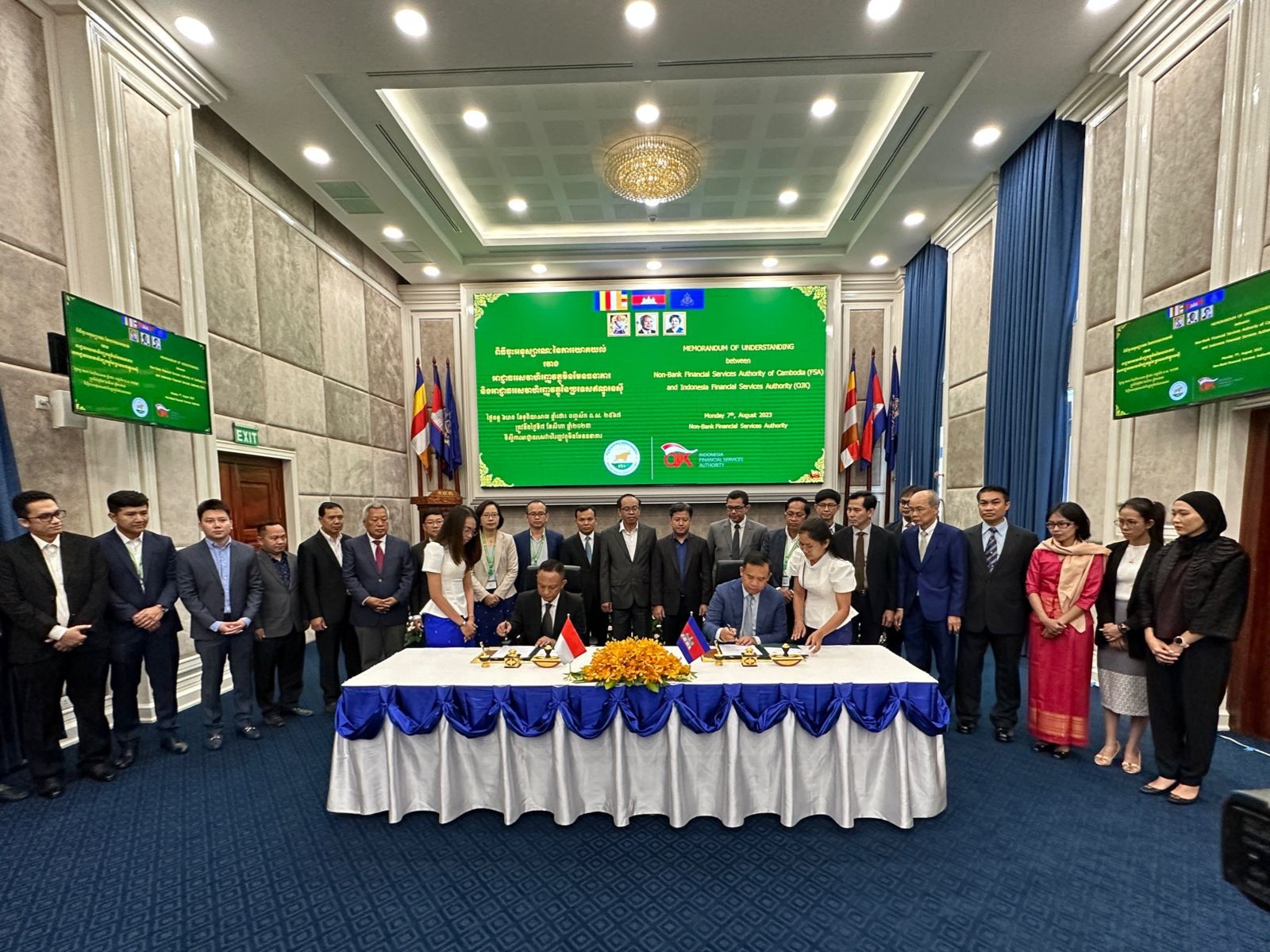 OJK Jalin Kerjasama dengan Non-Bank Financial Services Authority of Cambodia