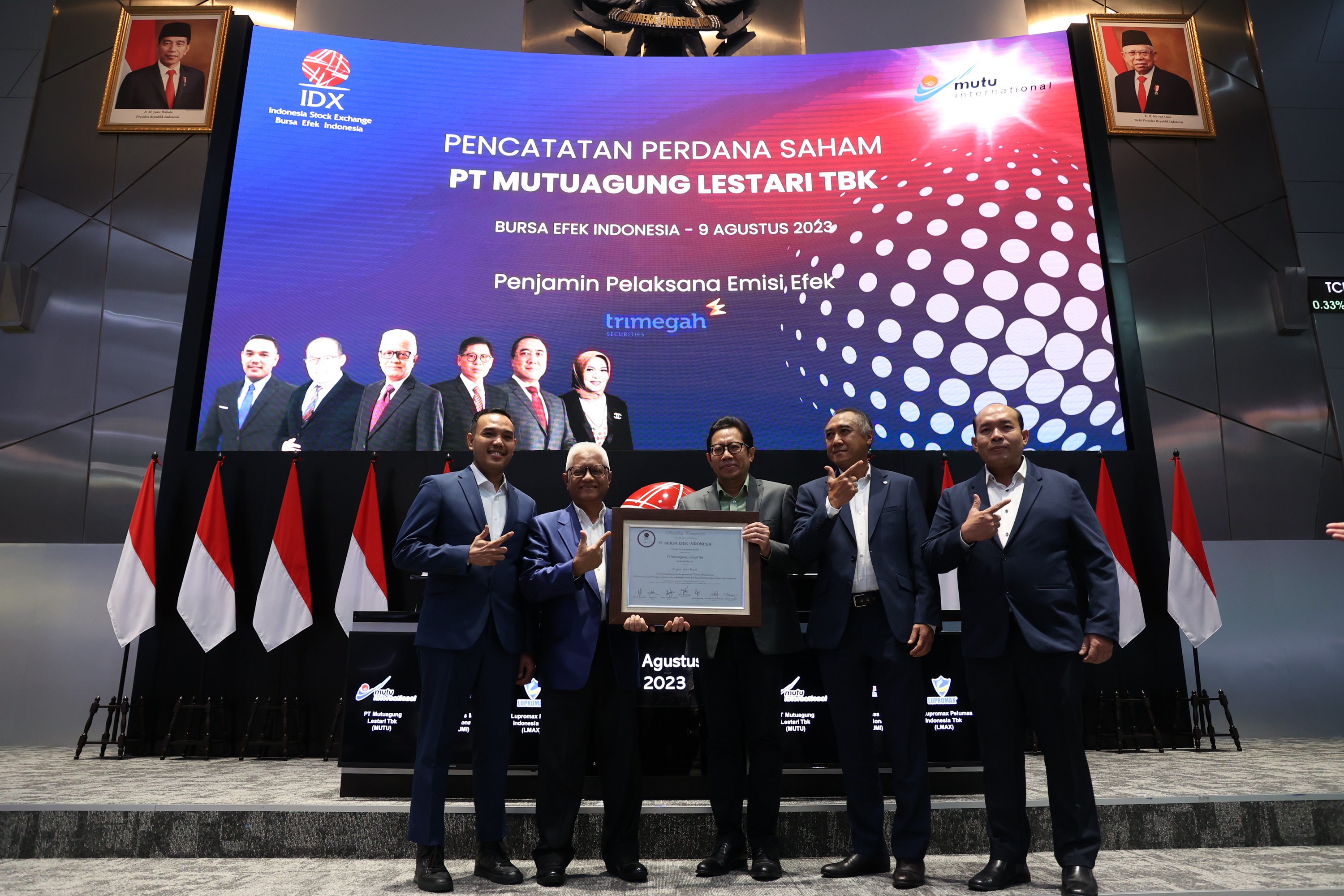 Kantongi Dana IPO Rp101 M, Mutuagung (MUTU) Ungkap Implementasi Bursa Karbon