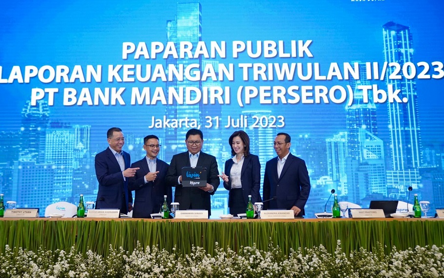 Tambah Koleksi, Pentolan Bank Mandiri Ini Jala 100 Ribu Saham BMRI Rp5.775 per Lembar