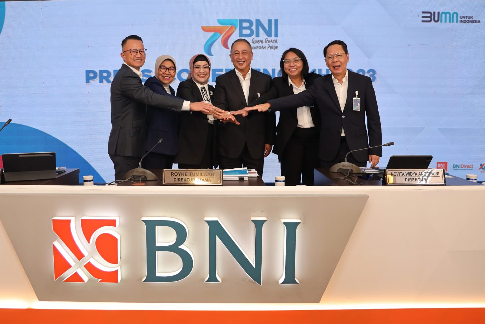 Komisaris dan Direksi Bank BNI Serok 1,46 Juta Saham BBNI Rp9.037 per Lembar