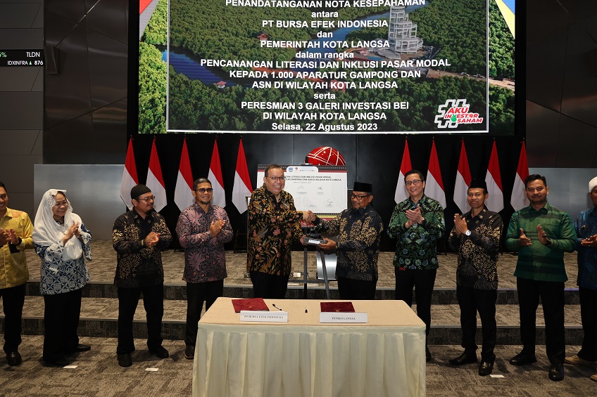 Pasar Modal Beri Edukasi dan Literasi ke 1.000 Aparatur Gampong dan ASN Kota Langsa Aceh