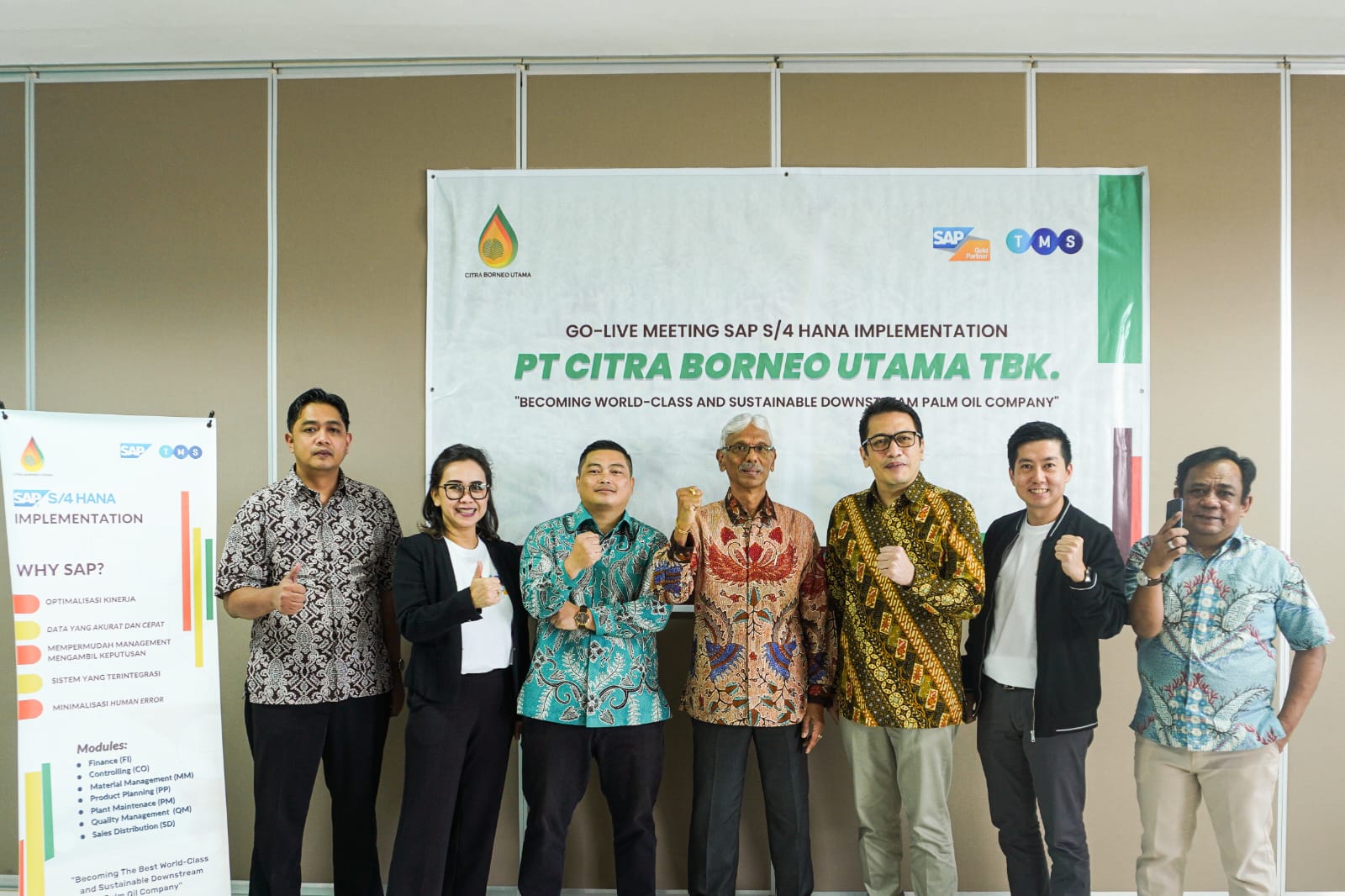 Operasional Efisien dan Optimal, Citra Borneo Utama (CBUT) Terapkan RISE with SAP