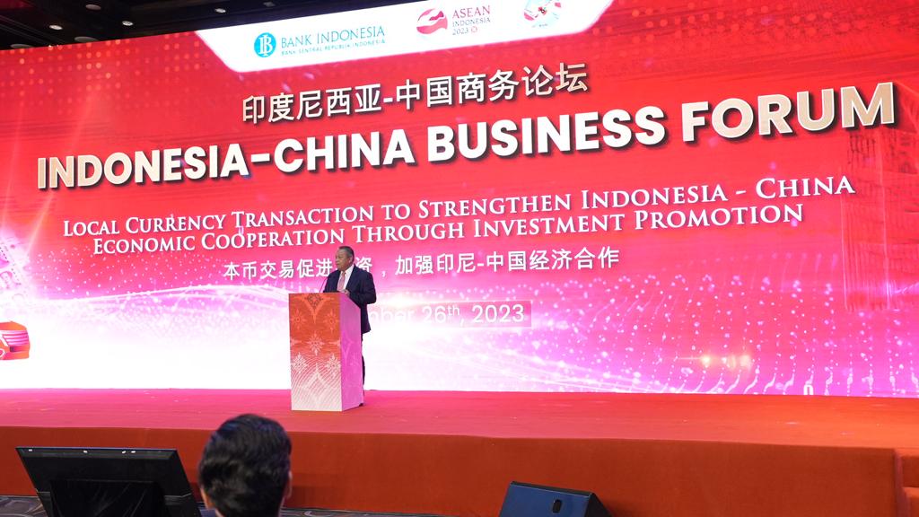 BI Dorong Perluasan Penggunaan Mata Uang Lokal dalam Transaksi Dengan China