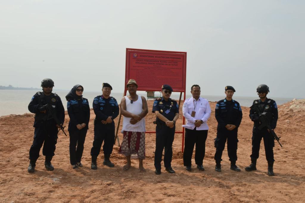 Tak Punya Izin, Pemerintah Hentikan Reklamasi Pantai Koneng Dumai