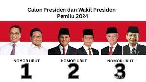 Nomor Urut Pilpres 2024: KPU Rilis, Anies-Muhaimin 1, Prabowo-Gibran 2 dan Ganjar-Mahfud 3