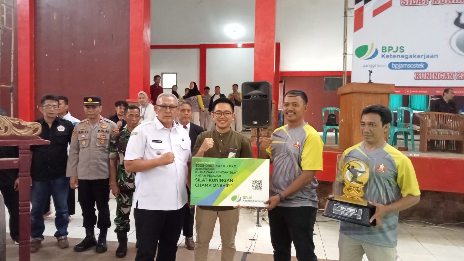 BPJS Ketenagakerjaan Menara Lindungi Atlet Silat Kuningan Championship