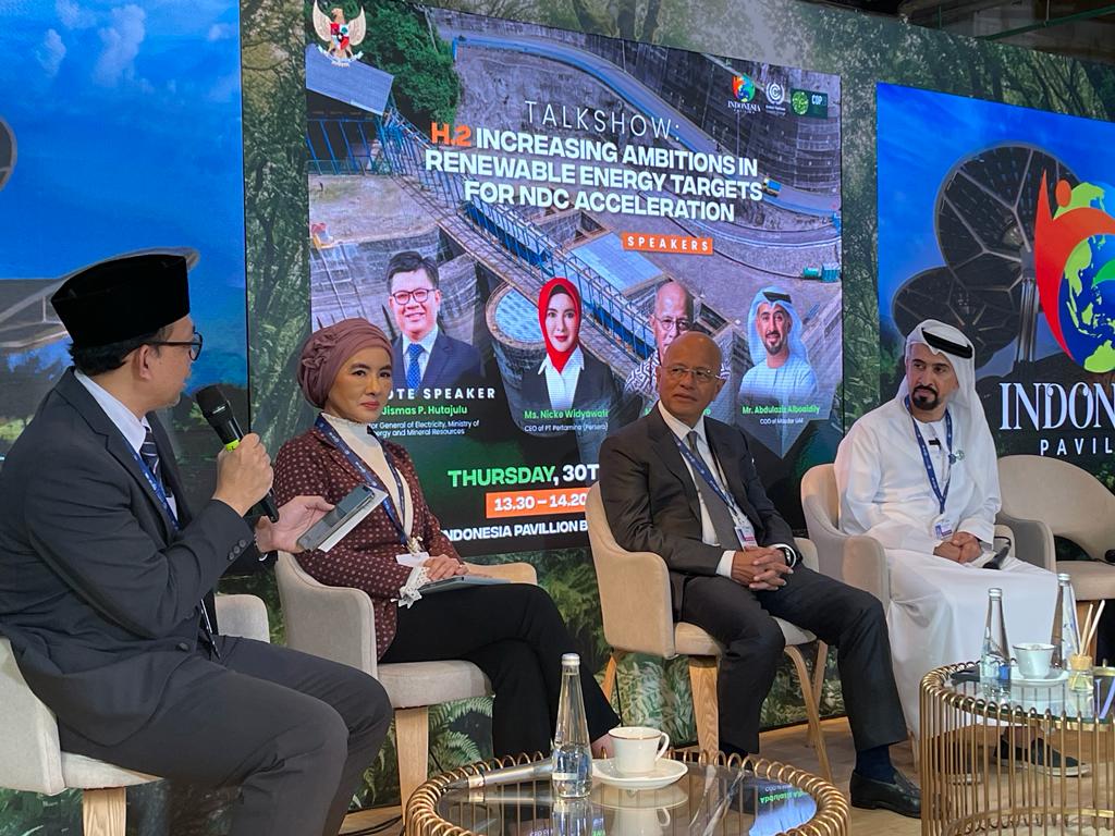 COP28 Dubai, Hilmi Panigoro Ungkap Empat Strategi Bisnis Keberlanjutan MedcoEnergi