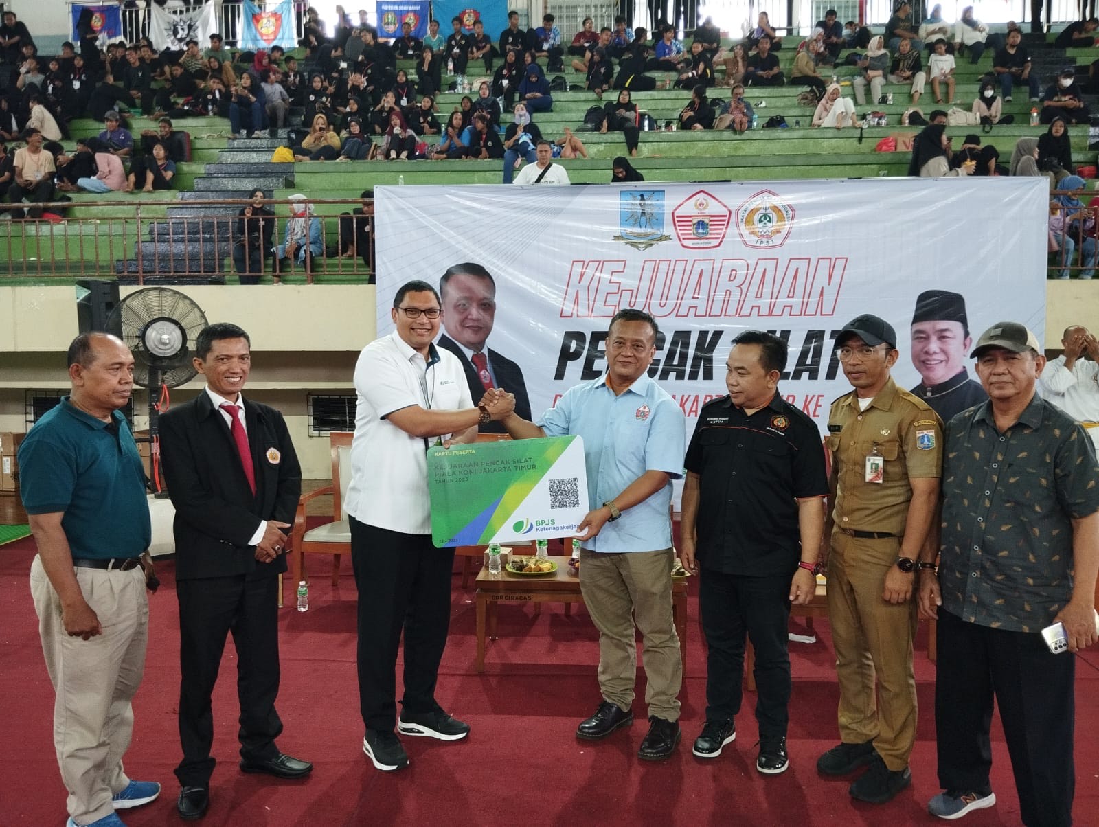 Atlet Pencak Silat Piala KONI Jaktim Terlindungi Program BPJS Ketenagakerjaan 