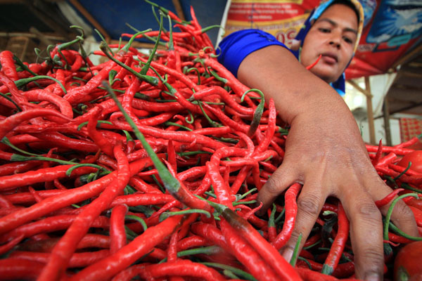 Cabai Merah, Beras, Rokok dkk Dorong Kenaikan Indeks Harga Perdagangan Besar Desember 2023