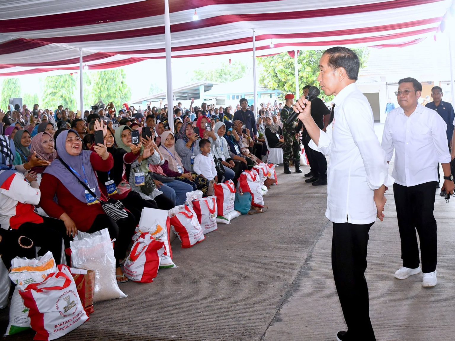 Gelontor Bantuan Pangan, Presiden: Jika APBN Cukup, Dilanjutkan