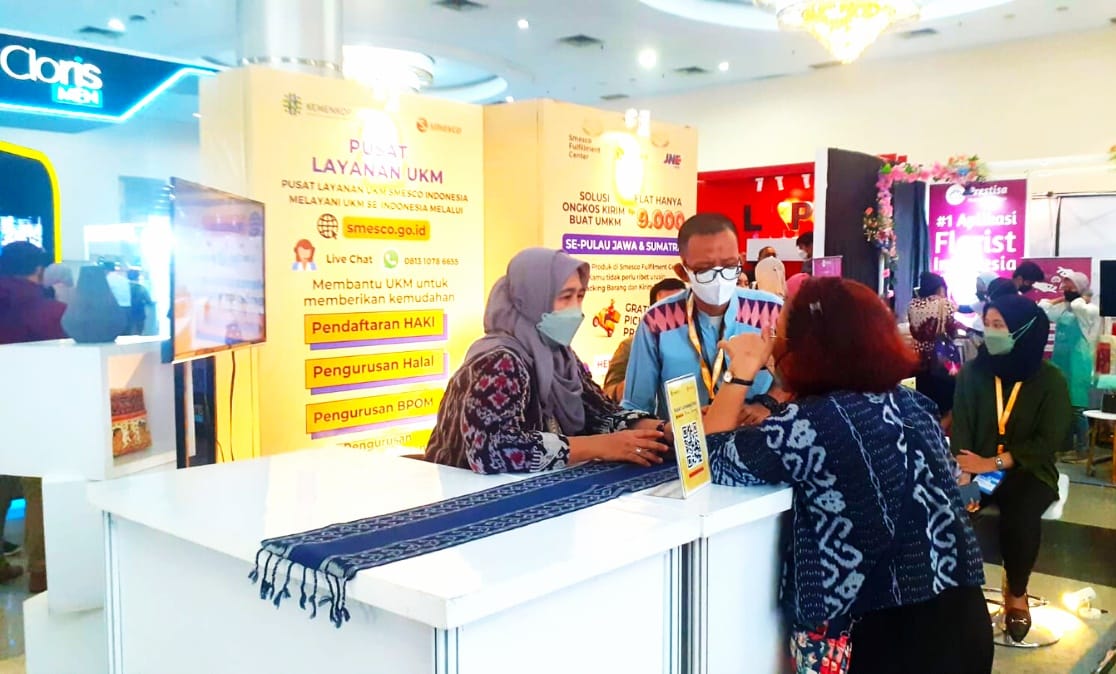 Smesco Indonesia Perluas Akses Eskpor, Kenalkan Pelaku UMKM Lewat Pameran Dagang