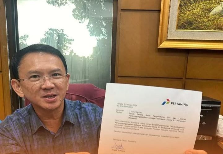 Bersimpangan dengan Jokowi dalam Pilpres 2024, Ahok Mundur Sebagai Komut Pertamina