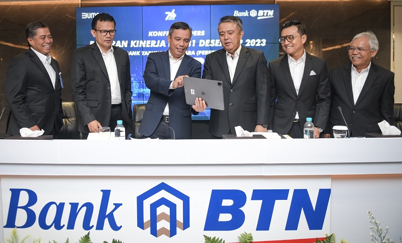 Bank BTN (BBTN) Torehkan Kinerja Gemilang di 2023