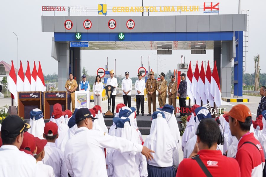 Diresmikan, Dua Ruas Tol Ini Diharapkan Tingkatkan Konektivitas Sumut