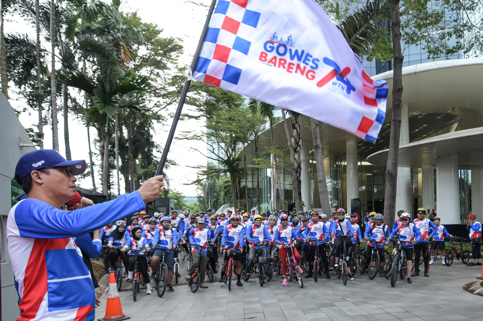 Bank BTN Gelar Gowes Bareng Dalam Rangka HUT ke 74