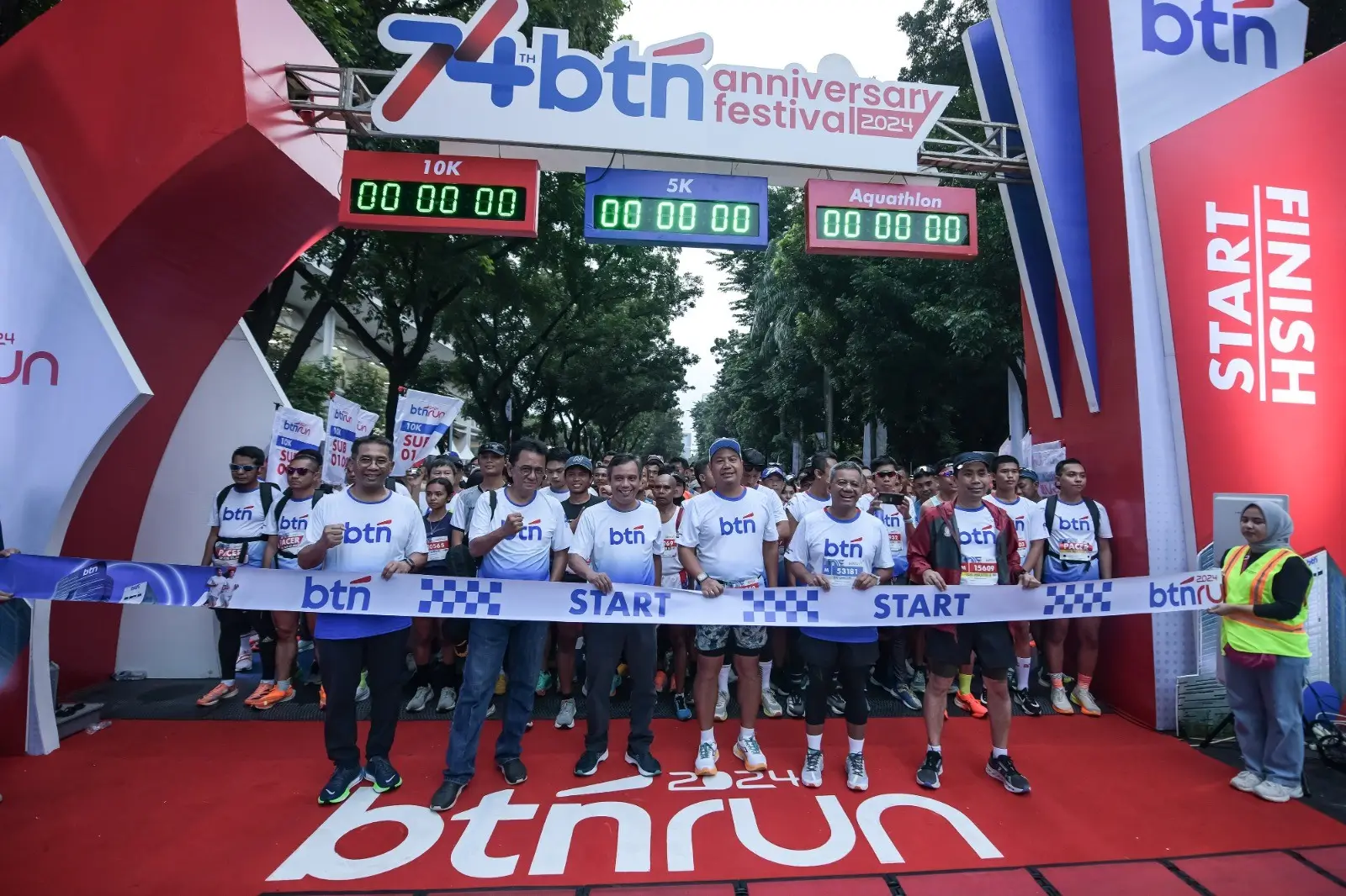 5.000 Pelari Semarakkan BTN RUN 2024