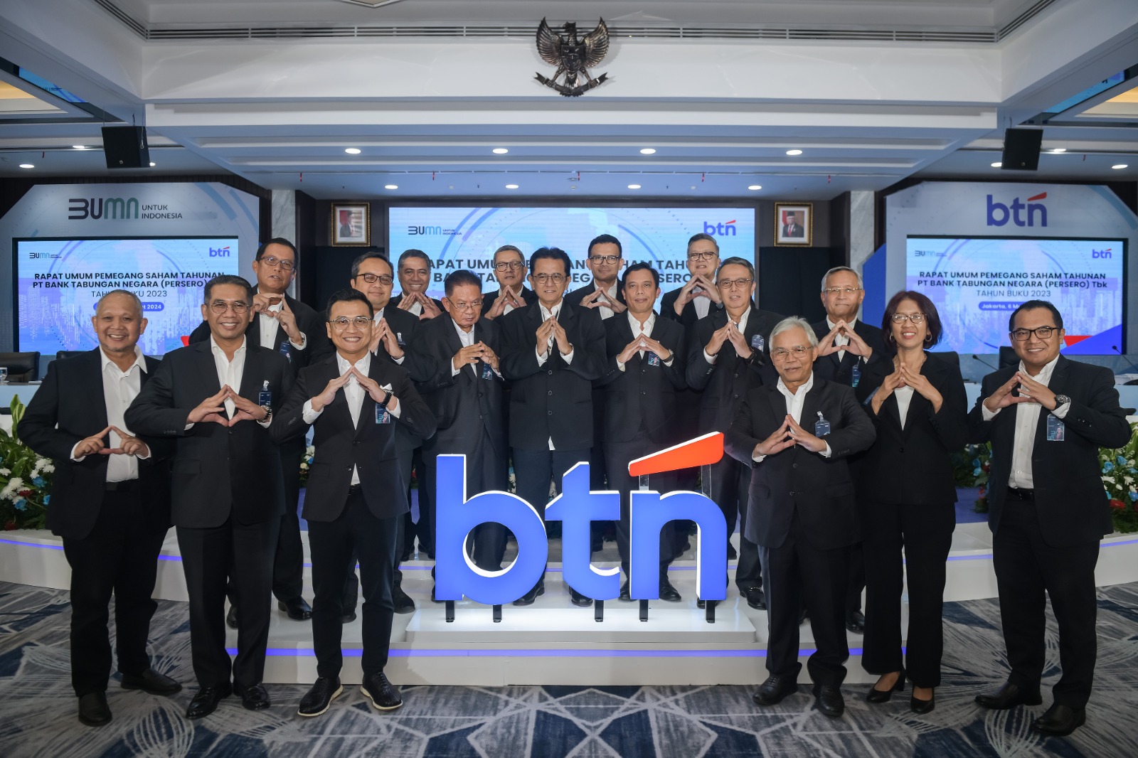 BTN (BBTN) Restui Tebar Dividen Rp700,19M Setara 20 Persen Laba 2023