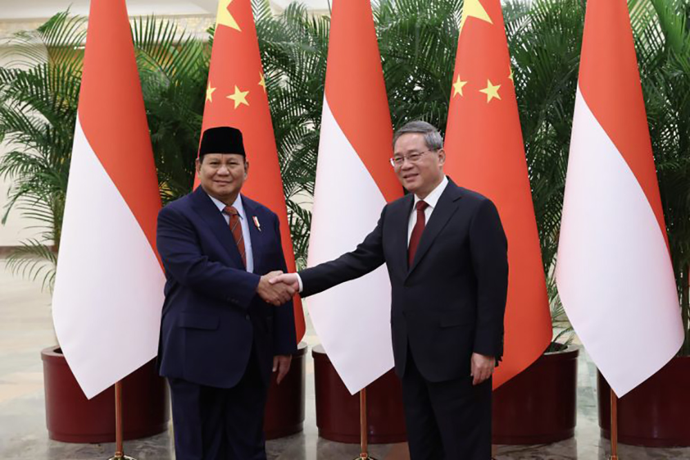 Bertemu PM Li Qiang, Menhan Prabowo Ucap Xie-Xie Thank You Very Much