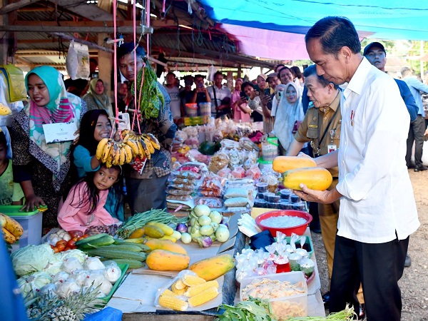 Presiden: Kondisi Stok dan Harga Pangan Semuanya Baik