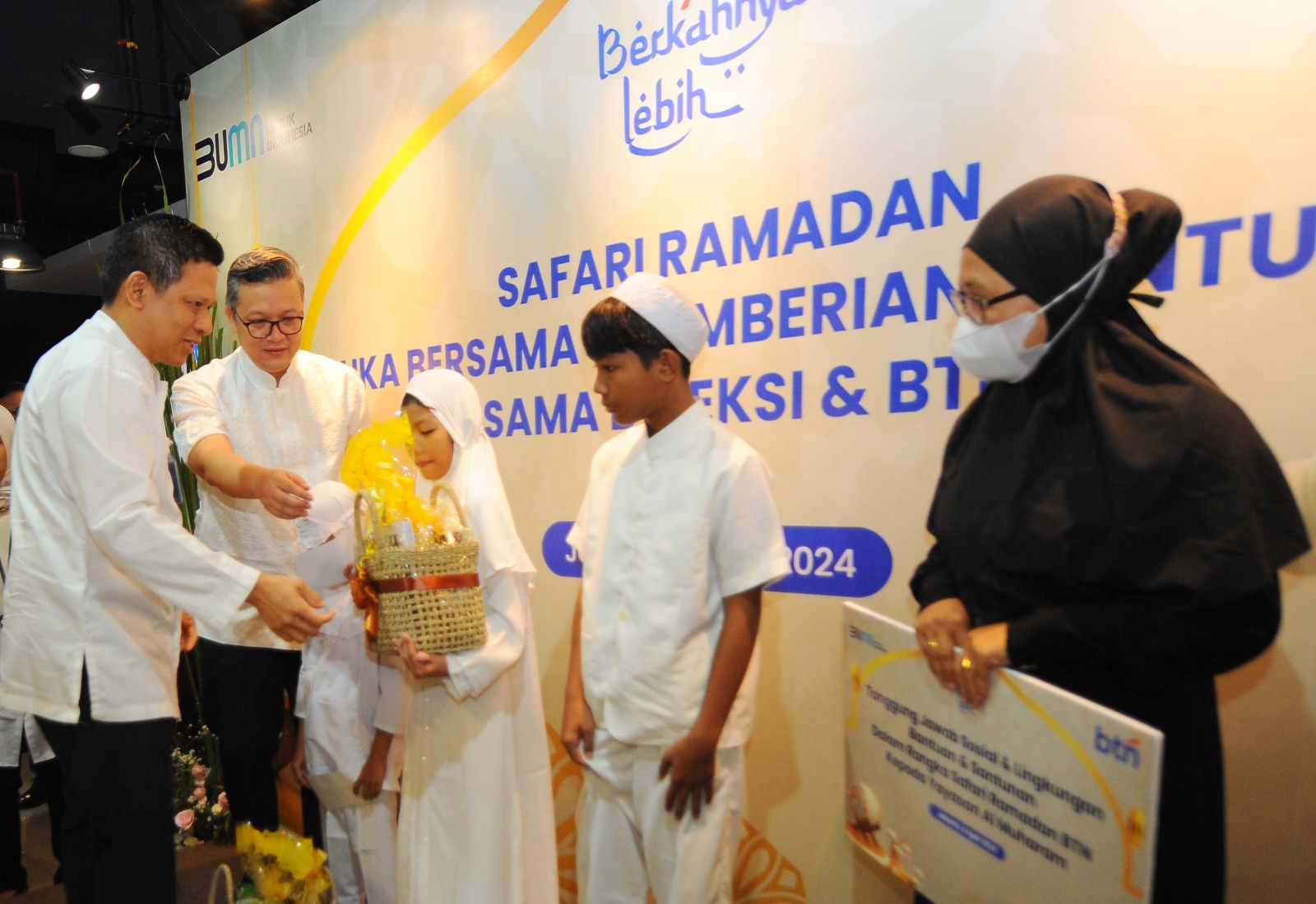 Safari Ramadan, BTN Kembali Santuni Anak Yatim