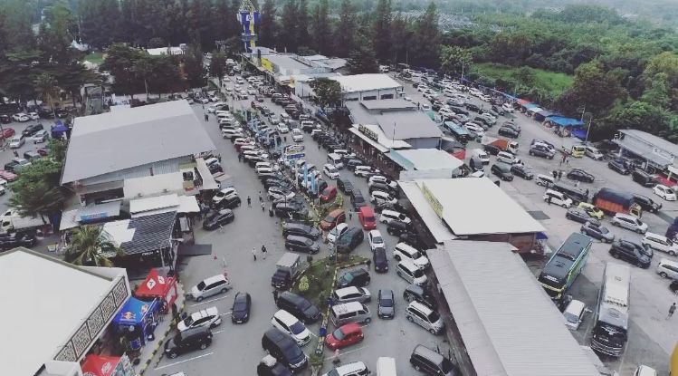 Rest Area Travoy KM 207A Ruas Palikanci Alami Lonjakan Pengunjung