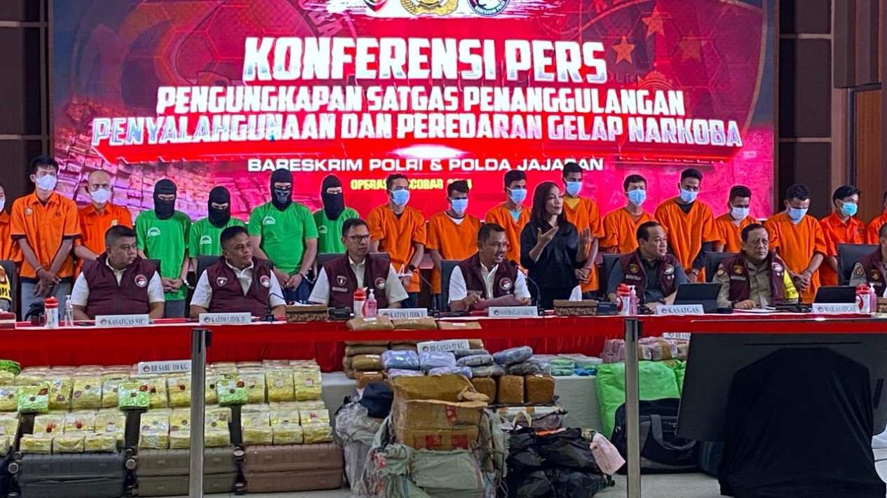 Dalam 8 Bulan, Polri Selamatkan 29,1 Juta Jiwa dari Bahaya Narkoba